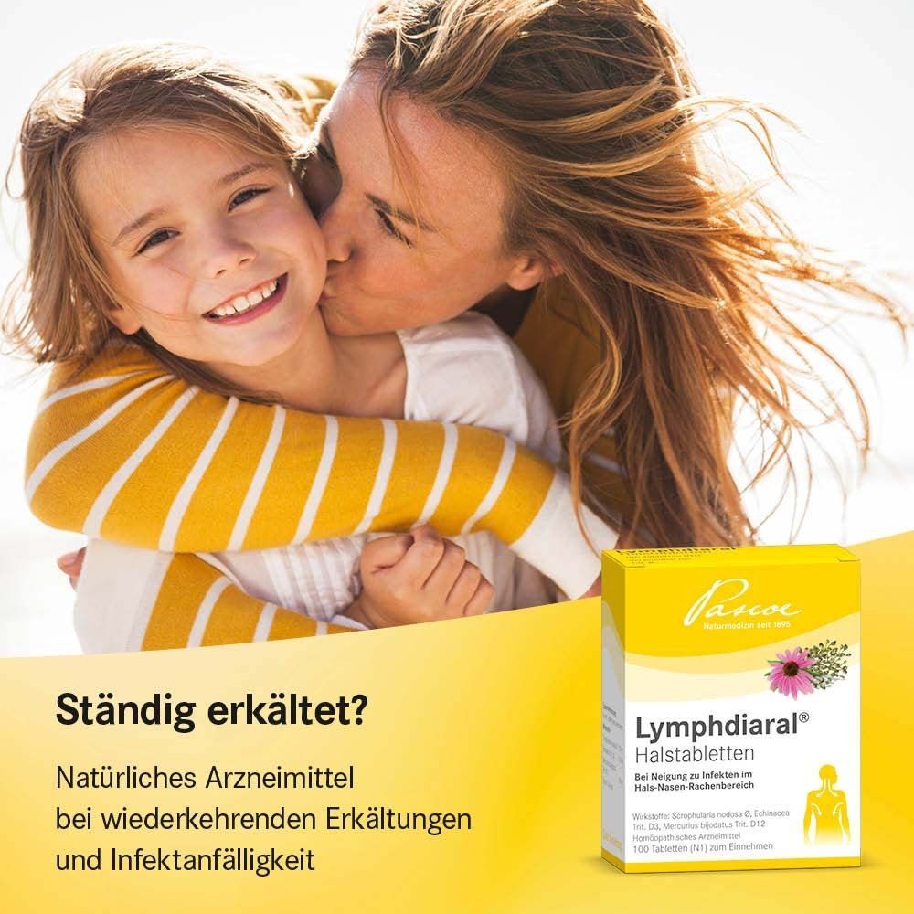 Pascoe Lymphdiaral Halstabletten 100 St Tabletten