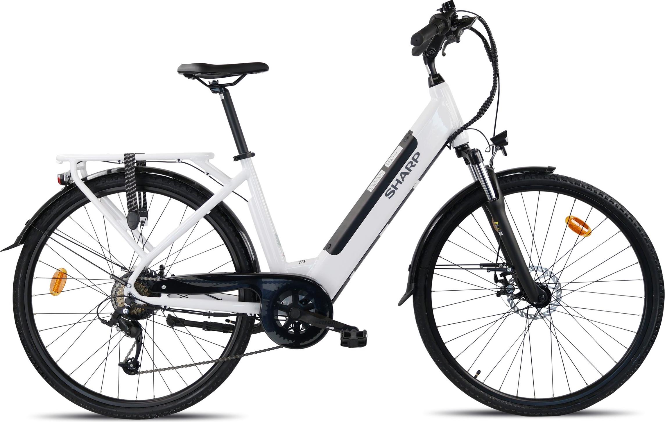 Sharp BK-ED05-EW, 12,8 Ah, 80 km, 36 V, 7,5 h, 460 Wh, 26 kg