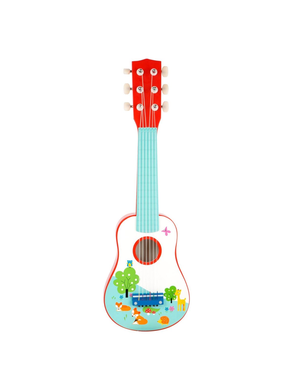 Small Foot - Wooden Guitar Little Fox 53cm