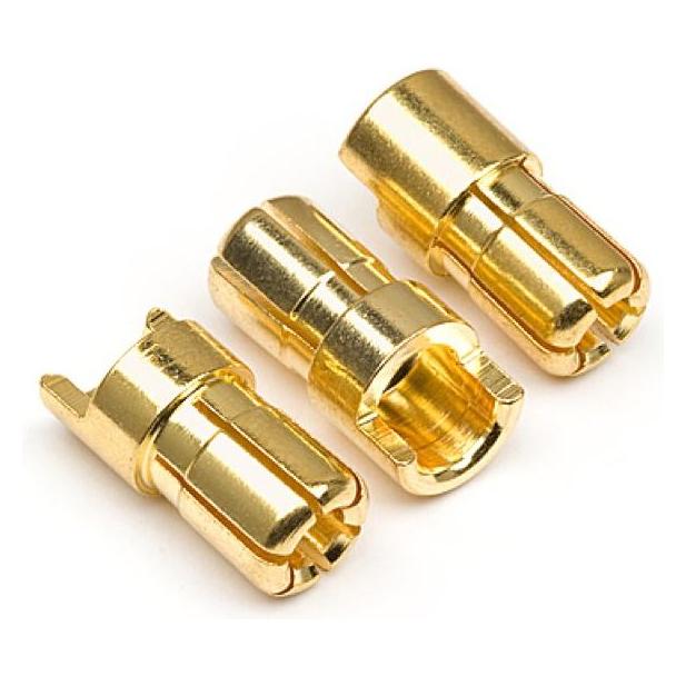 HPI Gold-Stecker 6.0mm (3 Stuck) (101952)