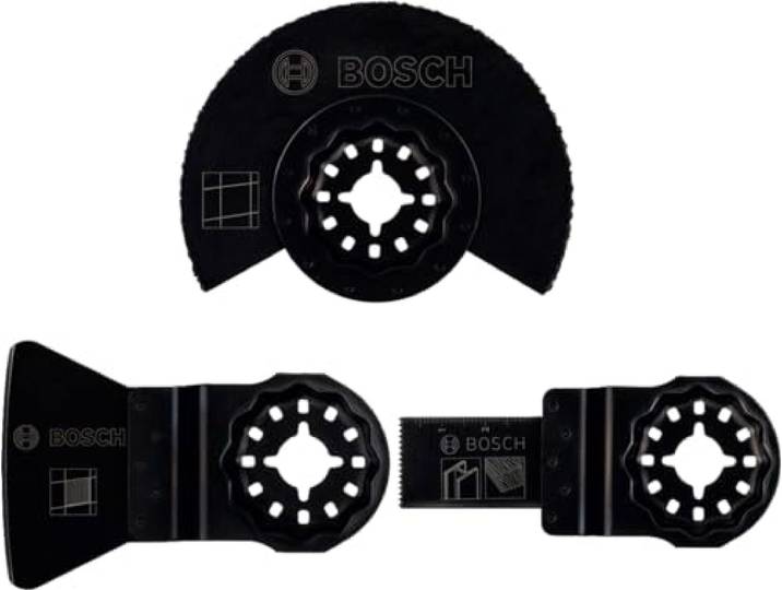 Bosch 3-Delig Starlock Starlock-Starterset Tegels Voor Multifunctioneel Gereedschap.