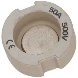 Diazed-Schraub-Paßeinsatz, DIII, 50A, weiß