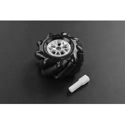 DFRobot Mecanum-Rad mit Motorwellenkupplung, 60mm, omnidirektional, Silikongummibeschichtung, rechts