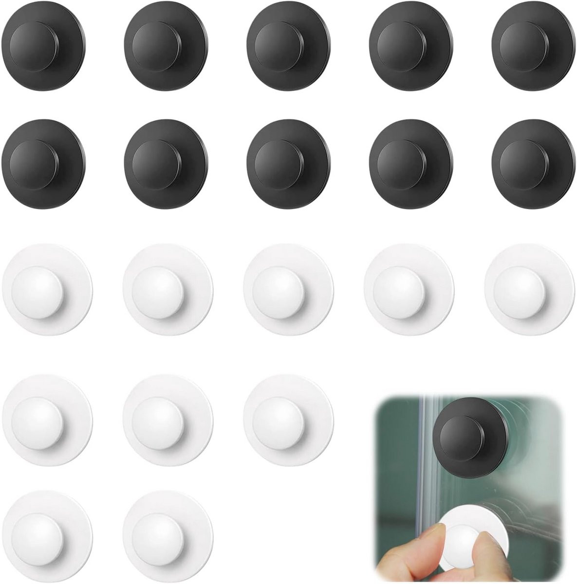 20 stuks zelfklevende knoppen voor meubels en kasten