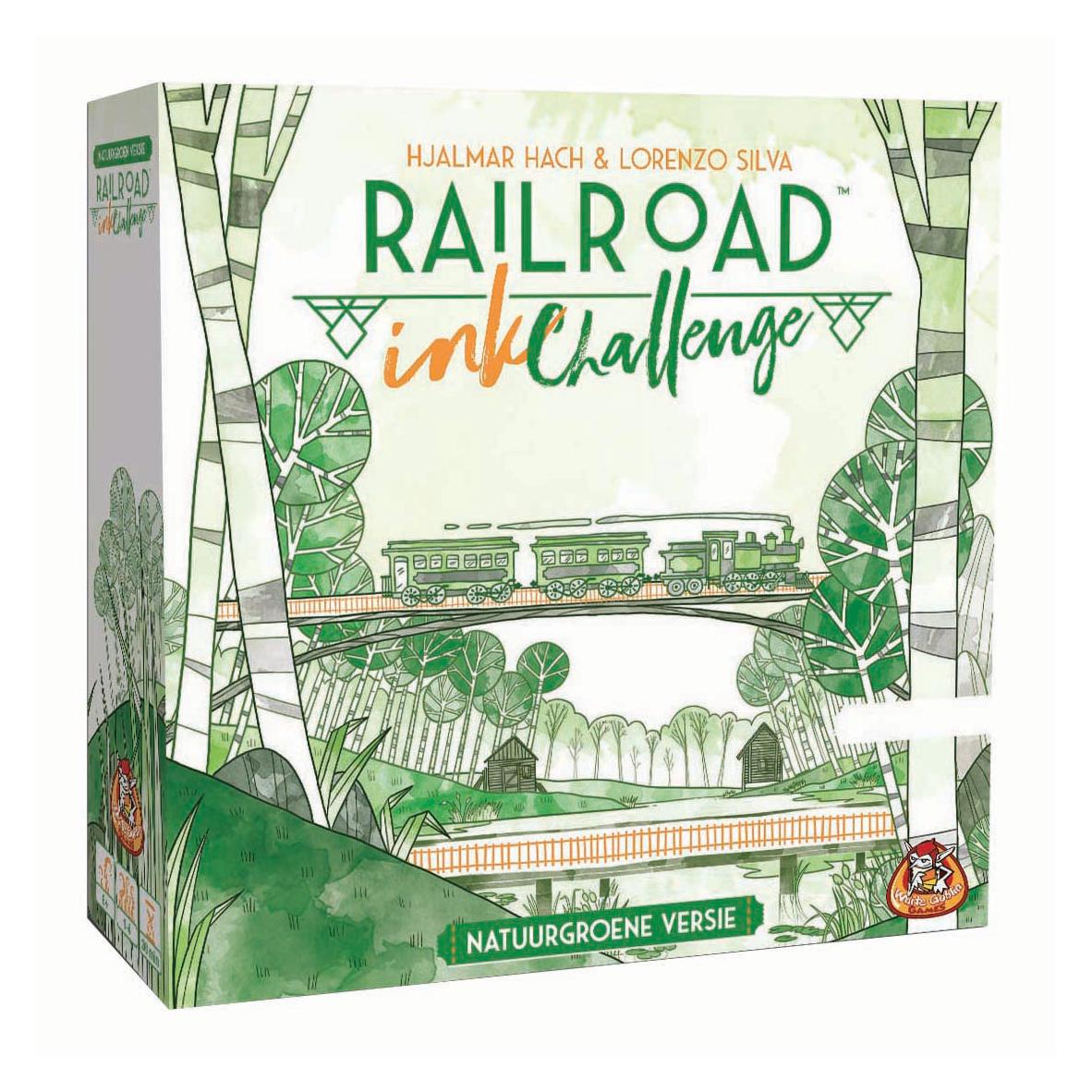 White Goblin Railroad Ink Green - Würfelspiel (Niederländisch, 1 - 4 Spieler) (64856546)