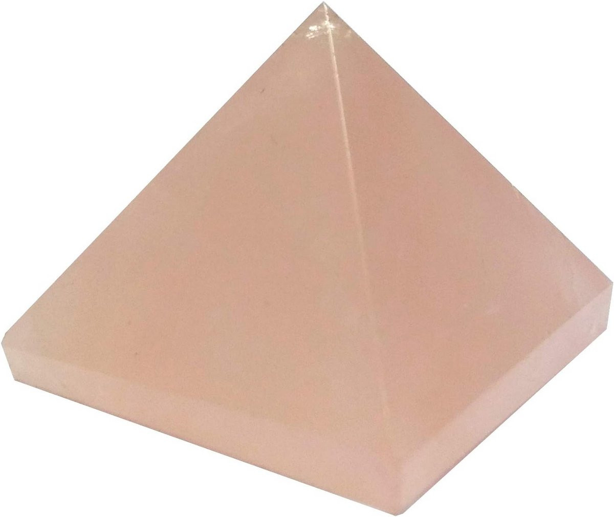 Rozenkwarts Piramide Kristal voor Reiki Healing en Spirituele Energie