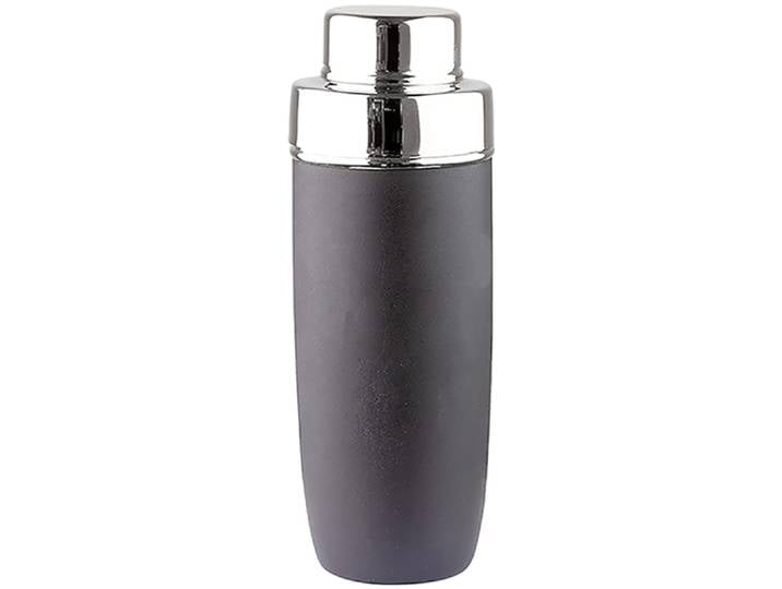 Cocktail Shaker FINK ANDOR , schwarz, H:23,5cm Ø:8,5cm, Edelstahl, Shaker, Cocktail Shaker, durch aufwändige Handarbeit gefertigt