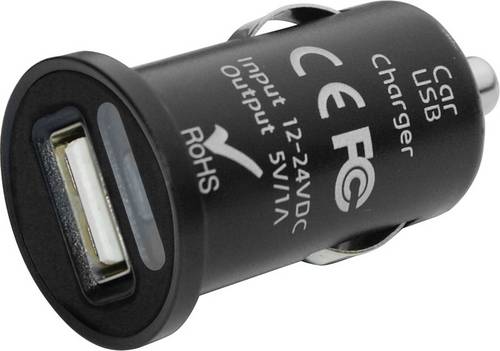 Eufab Mini USB Ladeadapter Belastbarkeit Strom max.=1A Passend für (Details) universell 12V zu 5 V, 24V zu 5V