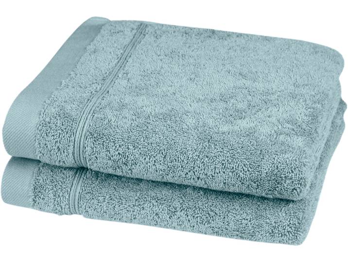 Handtücher ROSS Rubin , blau (aquamarin), B:50cm L:100cm, Frottier, Baumwolle, Handtücher, Handtücher, 100% Baumwolle