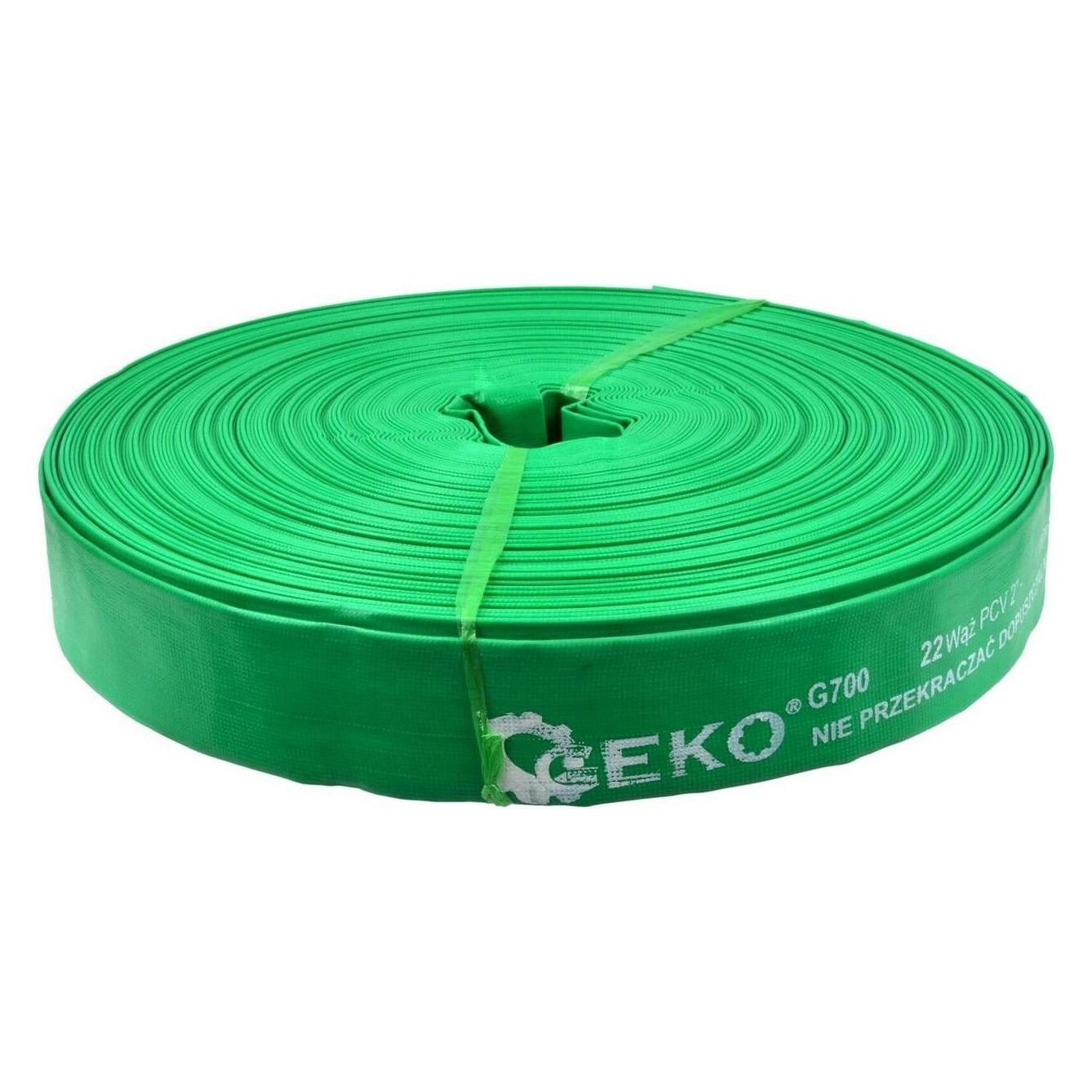 GEKO Schlauch ohne Anschlüsse 100m 22bar grün (100 m) (G70022)