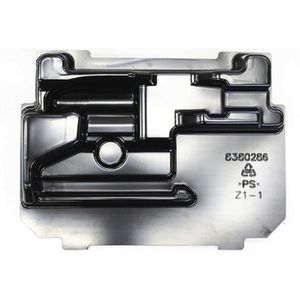 Makita Werkzeugeinlage 838028-6, Tiefziehteil für MakPac 2, leer, für Schwingschleifer BO3711J
