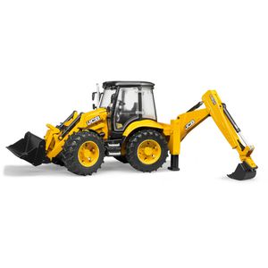 bruder Baustellenfahrzeug JCB 5CX eco, Baggerlader, Maßstab 1:16