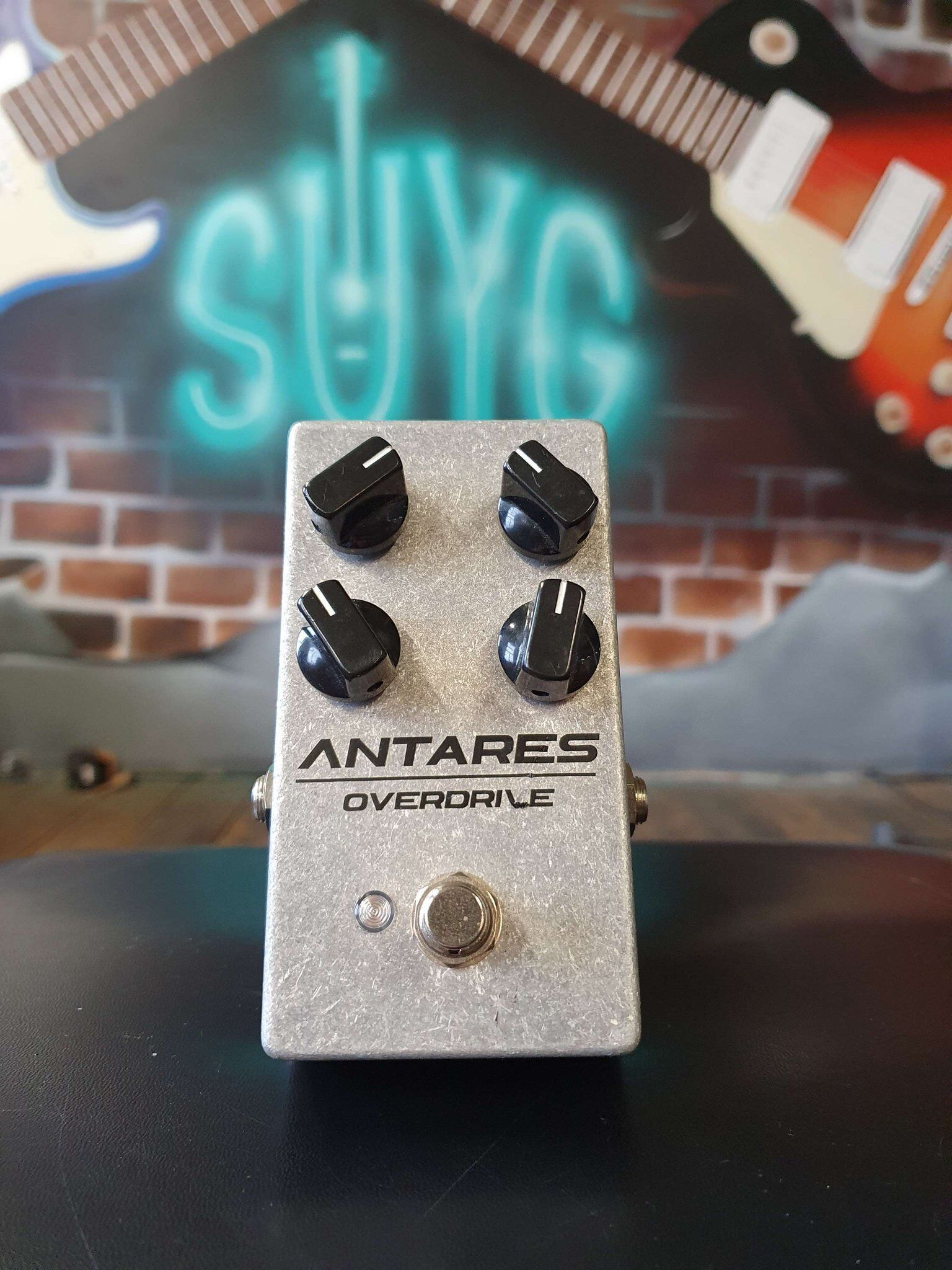 Tate FX Antares Modified Limited Edition Raw Enclosure Treble Boost Pedal   Original - Refurbished