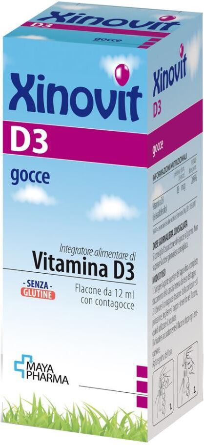 MAYA PHARMA Srl Xinovit D3 Gocce, 12 ml