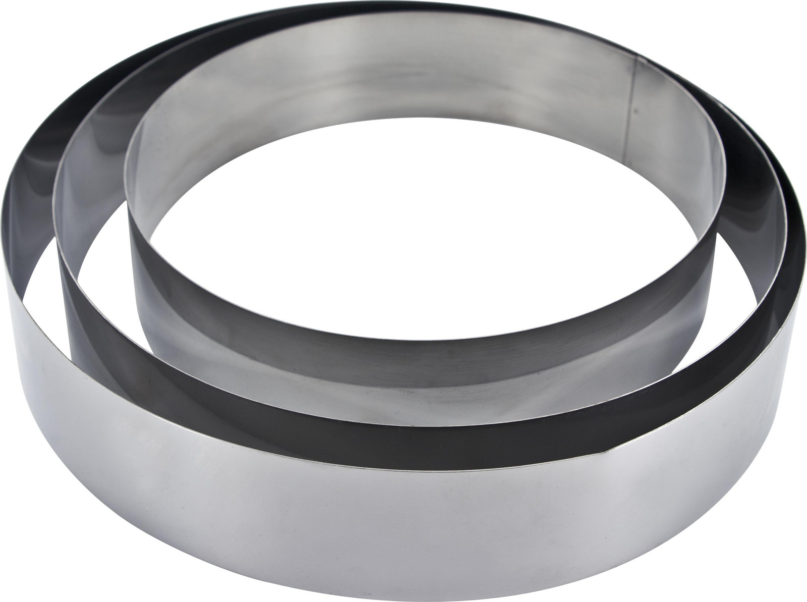Lily Cook Set van 3 ronde bakvormen - Zilver
