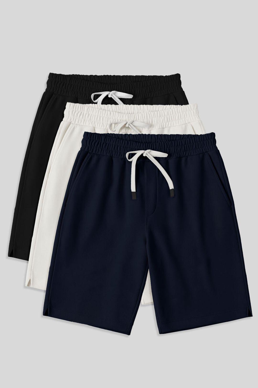 Herren Baumwollmischung Jersey Shorts