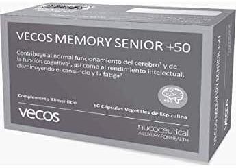 Vecos Nucoceutical Memory Senior 50 caps