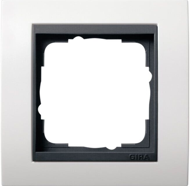 Gira Cadre de recouvrement 1 poste blanc pur Event 0211808 (0211808)