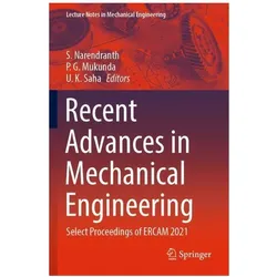 Recent Advances in Mechanical Engineering, Fachbücher
