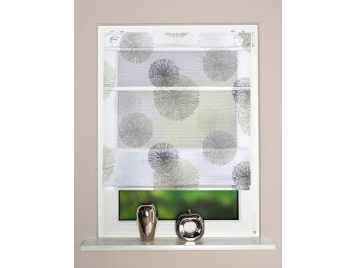 Magnetrollo HOME WOHNIDEEN RAWLINS Gr. 1, grau (stein), B:70cm H:210cm, Obermaterial: 100% Polyester, Raffrollos, Magnetrollo, Magnetrollo RAWLINS digitalbedruckt