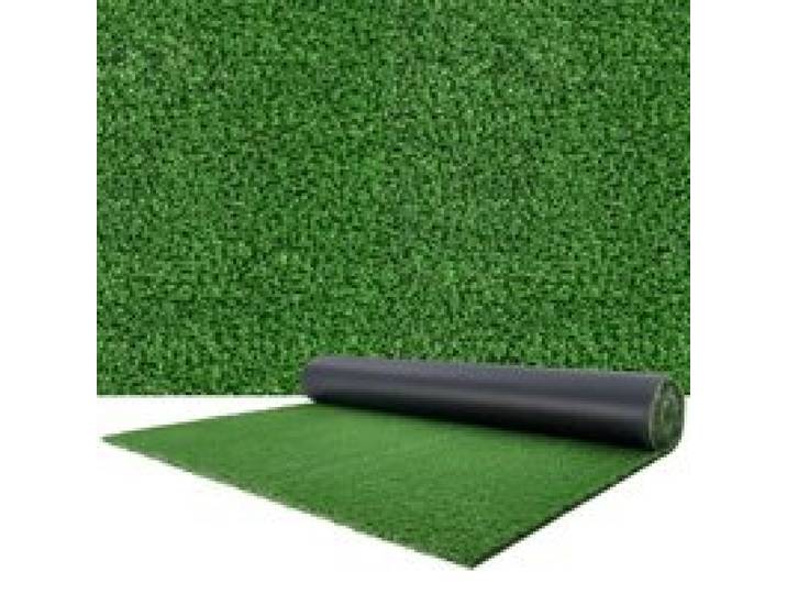 VEVOR Kunstrasen 304,8 x 91,44 cm Kunstrasenteppich mit 1,5 cm Florhöhe, Kunstrasenmatte mit Drainagelöchern, Zuschneidbarer Rasenteppich, Künstlicher Grasteppich für Balkon Terrasse Garten Indoor