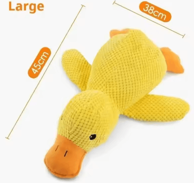 Inspire Picks Duck Plush Dog Toy With Quacking Sound Durable Chew & Teeth Grinding Companion For Dogs large Duck