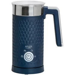 Adler AD 4494 Milchaufschäumer elektrisch Dunkelblau für Kaffeespezialitäten