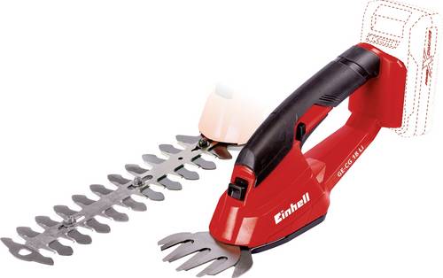 Einhell 3410370 GC-CG 18 Li-Solo Akku Strauchschere, Grasschere ohne Akku, ohne Ladegerät 18V Li-Ion
