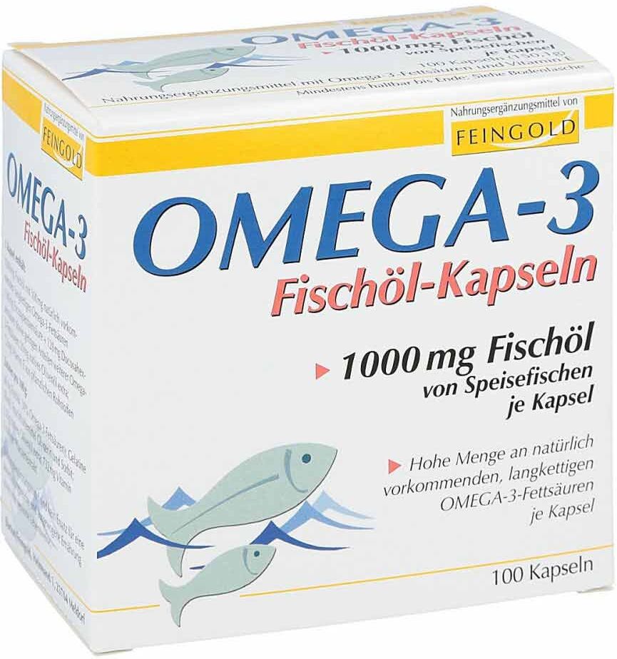 Omega 3 Fischöl-Kapseln 100stk