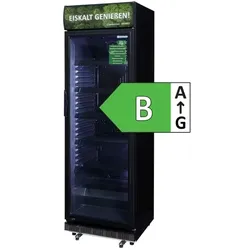 Gastro-Cool ECO STAR+ Super sparsamer Displaykühlschrank - Ressourcen Schonend - GCDC400