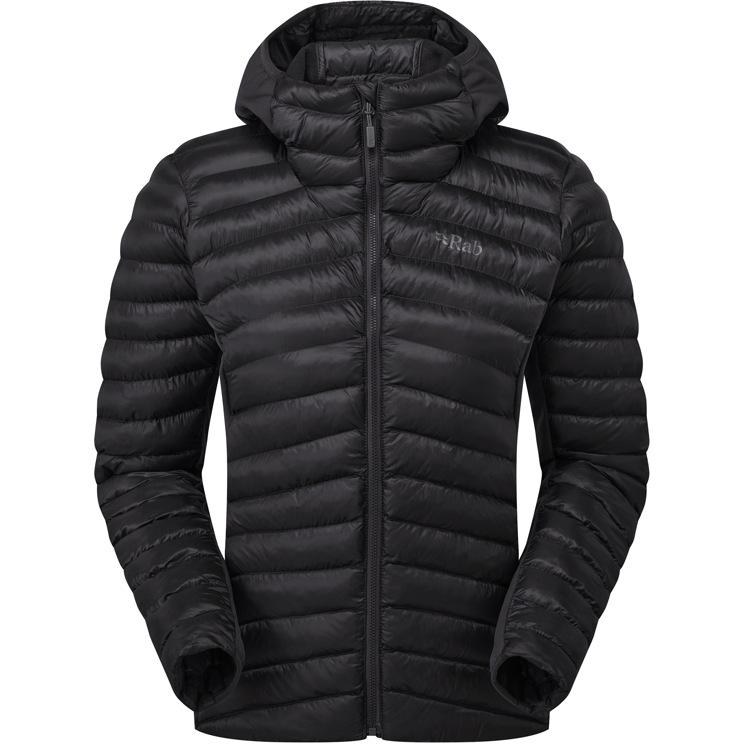 Rab Cirrus Flex Damen Isolationsjacke schwarz Größe S Trekking Windabweisend Wasserabweisend