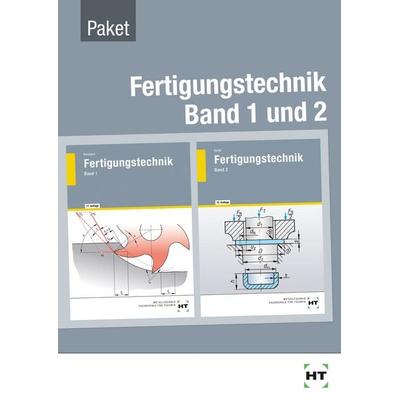 Paketangebot Fertigungstechnik Band 1 und 2, Set von Lothar Landt,Josef Pitz,Alfred Reichard,Werner Ricker,Willy Schal, Verlag Handwerk und Technik,