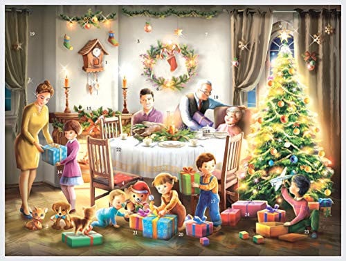 Adventskalender Heute ist Bescherung van Richard Sellmer Verlag - Papieren adventskalender