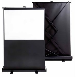 Magnetoplan Beamer-Leinwand 202501941, 89 Zoll, 180 x 135 cm, Format 4:3, Bodenleinwand