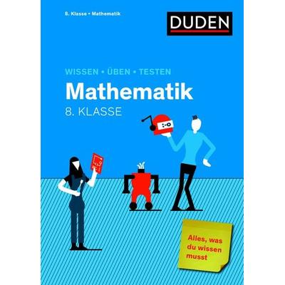 Wissen – Üben – Testen: Mathematik 8. Klasse, Taschenbuch von Karin Hantschel,Michaela Neumann-Kapp,Witschass,, Duden ein Imprint von Cornelsen Verlag