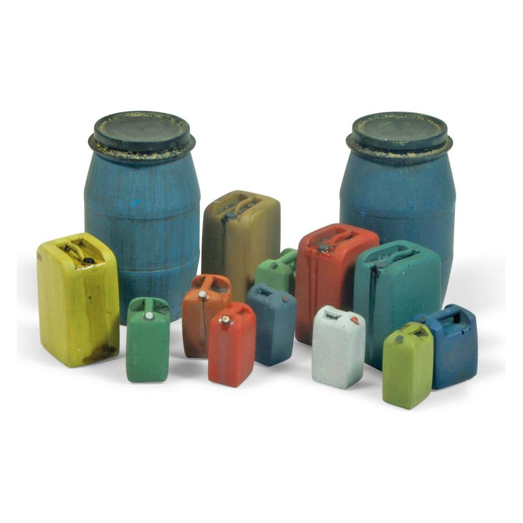 Vallejo Assorted Modern Plastic Drums 2 (SC211) (Kunststoff) (SC211)