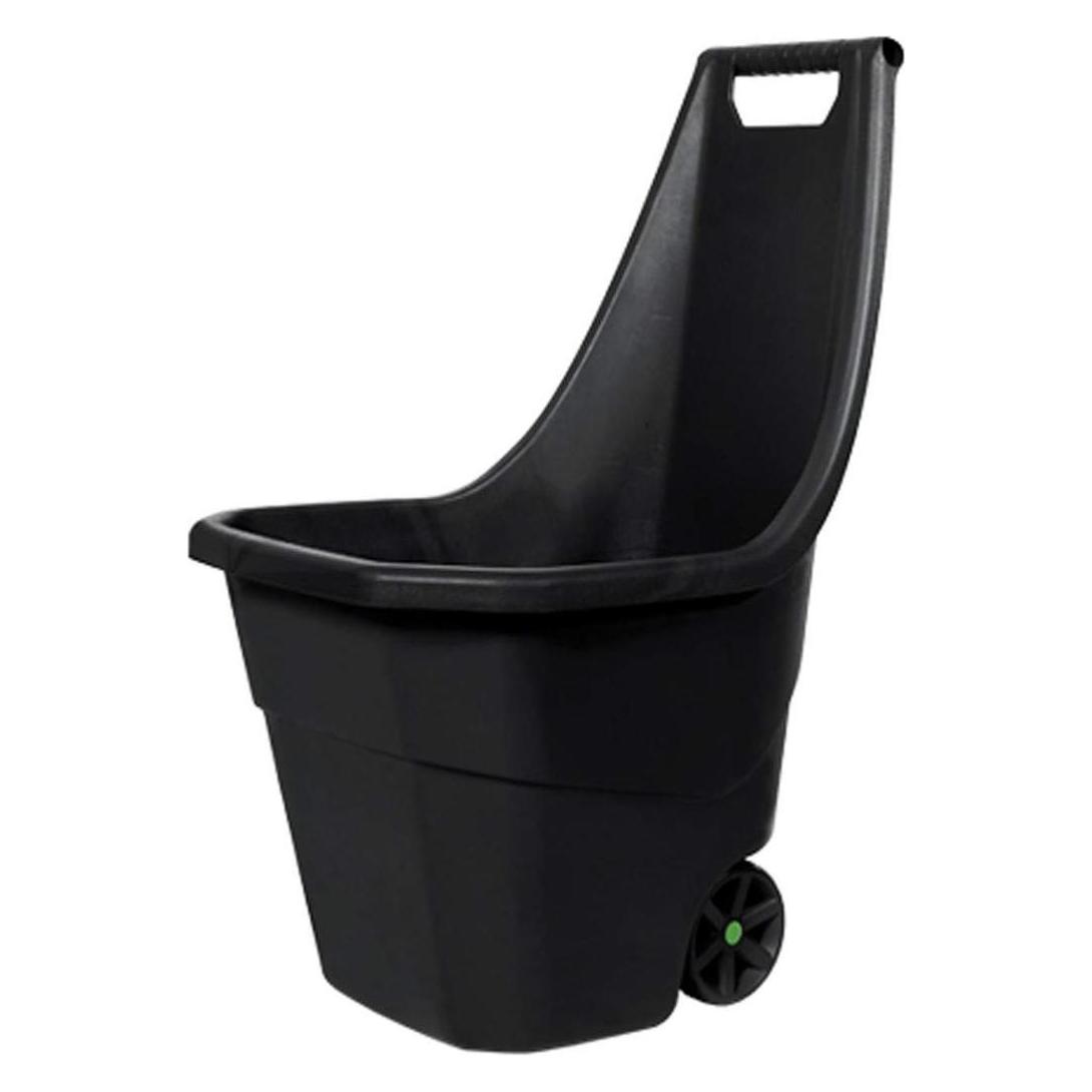 Prosperplast Gartenschubkarre LoadGo, schwarz (IWO55C-S411)