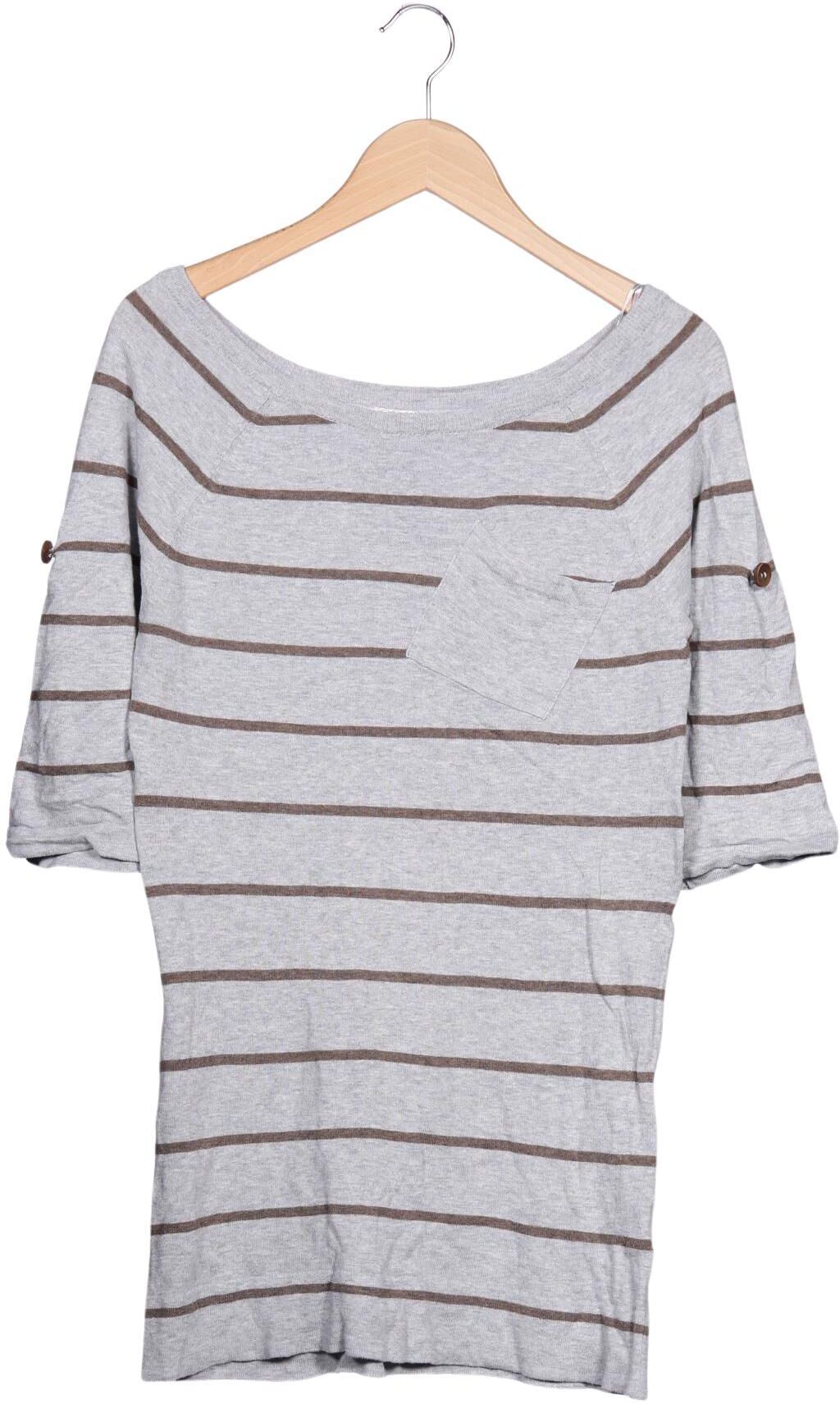 Pull & Bear Damen Pullover, Grau, Gr. S, Baumwolle - Second Hand