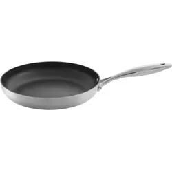 Scanpan Pfanne mit Banderole, Pfanne + Kochtopf, Schwarz, Silber