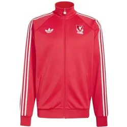 ADIDAS Herren Fanjacke FC Liverpool Originals, Größe S in Rot Rot