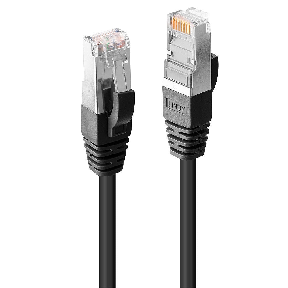 Lindy S/FTP Cat6 Netwerkkabel, zwart, 5 meter