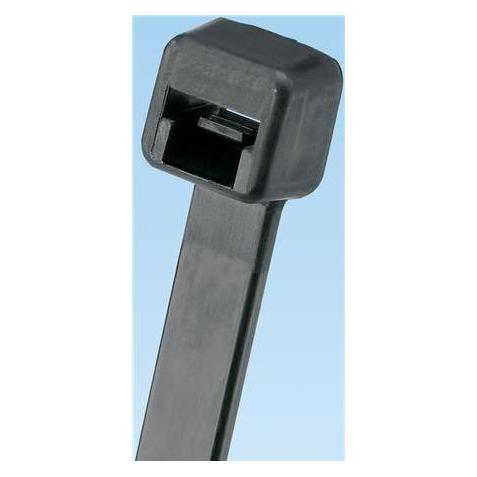 Panduit Kabelbinder Sort UV 7,6x368mm Bundt Ø max.102mm Traekstyrke 534N pakke med 100 stk. - (100 st (Klettkabelbinder, 368 mm, 100 Stk.) (1000027682)