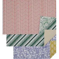 Wrap Geschenkpapier bunt 3 St.