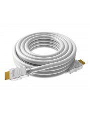 Vision Techconnect Highspeed HDMI-Kabel mit Ethernet HDMI männlich zu 5 m weiß Support von 4K 30 Hz (TC 5MHDMI8K)