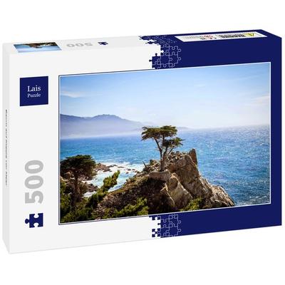 Lais Puzzle Baum auf Klippe vor Meer 500 Teile