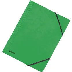 Esselte Eckspanner A4 390g/qm bis 250 Blatt grün