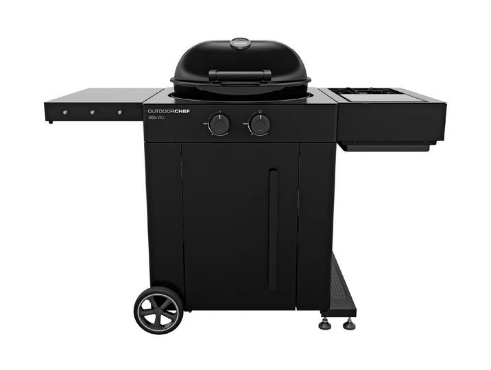 Outdoorchef Gasgrill Arosa 570 G EVO Plus Black Stahl emailiert montiert geliefert