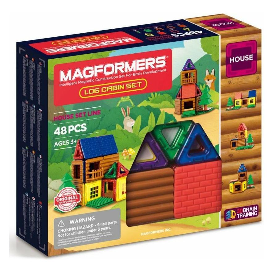 Magformers Rąstinės Kabietės Rinkinys 48 El. (705006)
