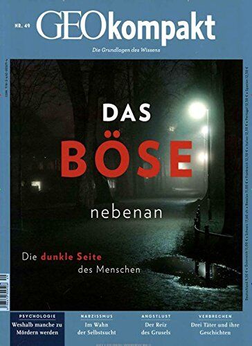Michael Schaper - GEO kompakt / GEOkompakt mit DVD 49/2016 - Das Böse nebenan - Preis vom 11.10.2026 15:43:13 h