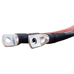 ECTIVE H07V-K Batteriekabelsatz 50mm2 rot/schwarz M6/M8 3 Meter